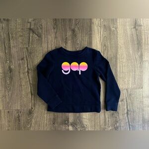 Navy Gap Sweatshirt. Excellent condition. Size Large.